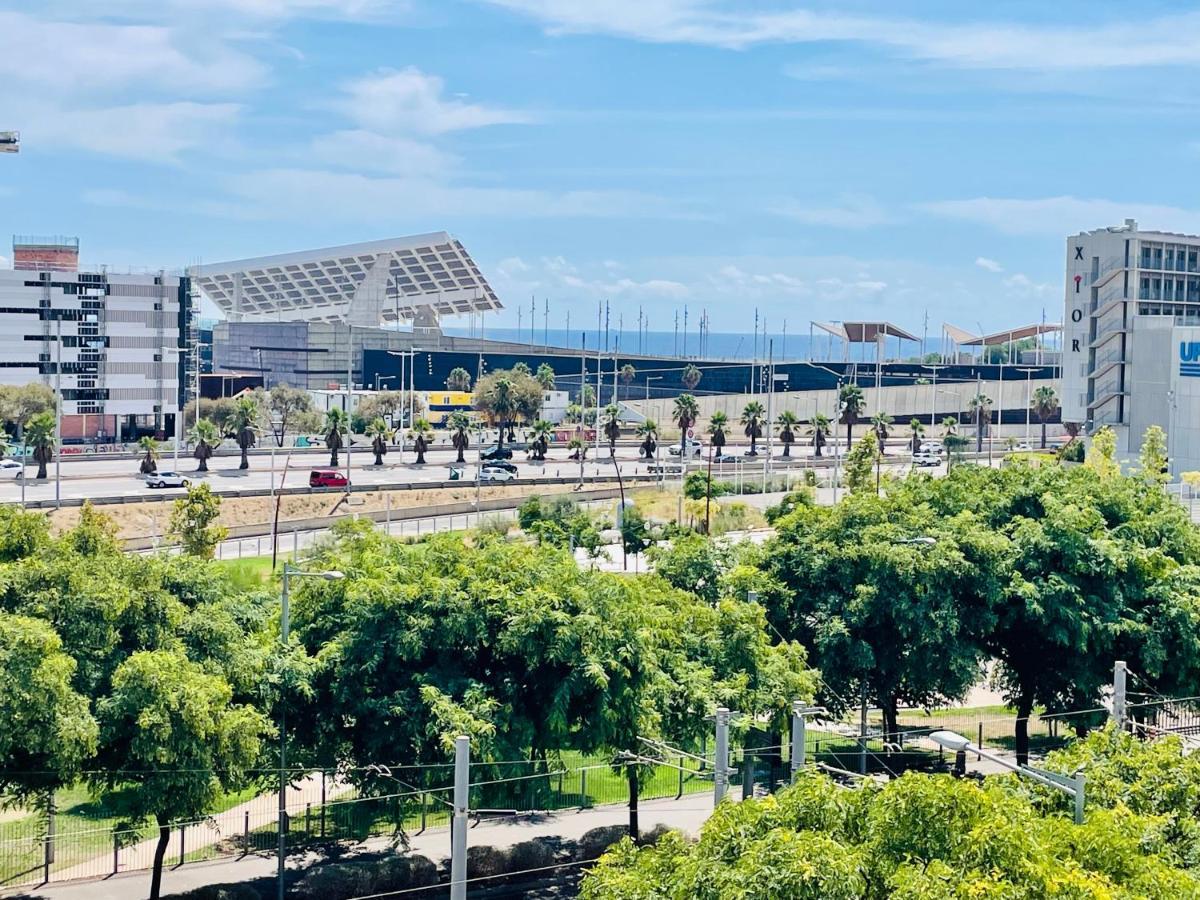 Forum De Barcelona Sea View Apartment With Garage Parking Sant Adria de Besos Eksteriør bilde