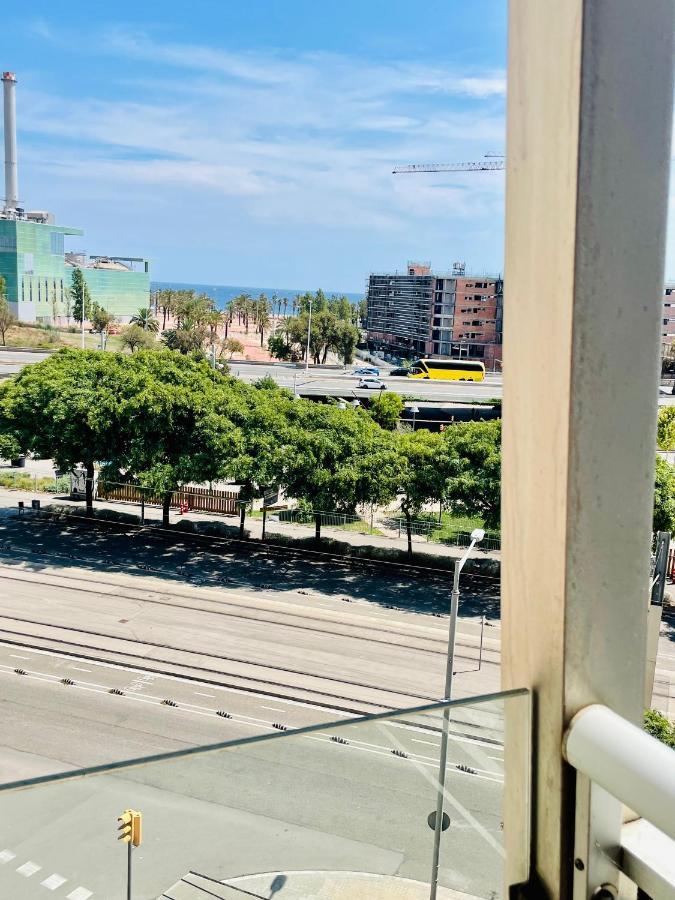 Forum De Barcelona Sea View Apartment With Garage Parking Sant Adria de Besos Eksteriør bilde