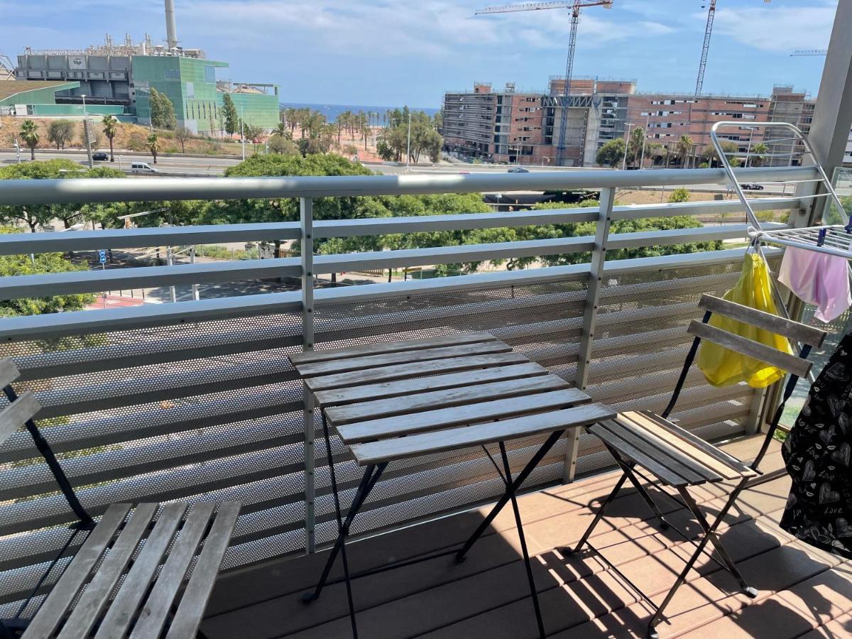 Forum De Barcelona Sea View Apartment With Garage Parking Sant Adria de Besos Eksteriør bilde